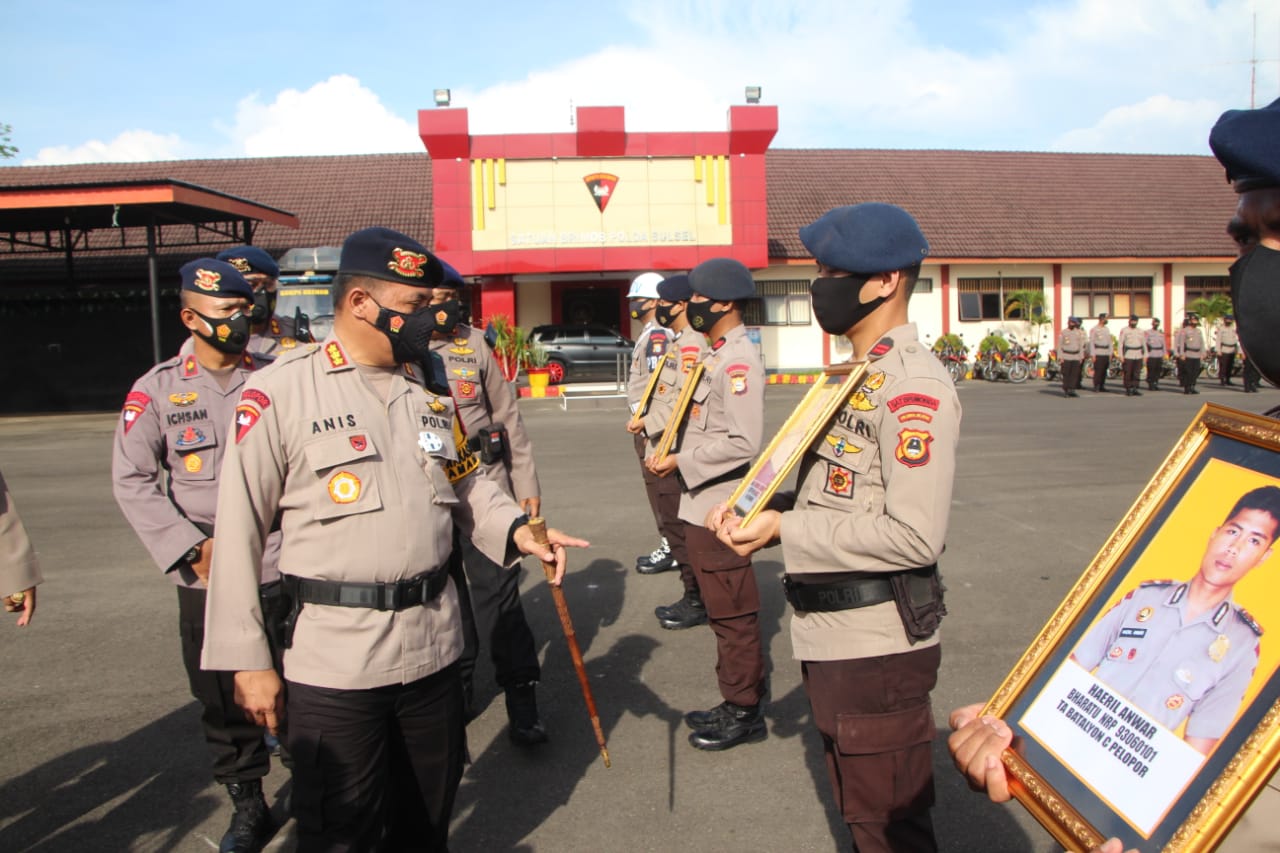 Empat Pasukan Korps Brimob Polda Sulsel Dipecat Tidak Hormat