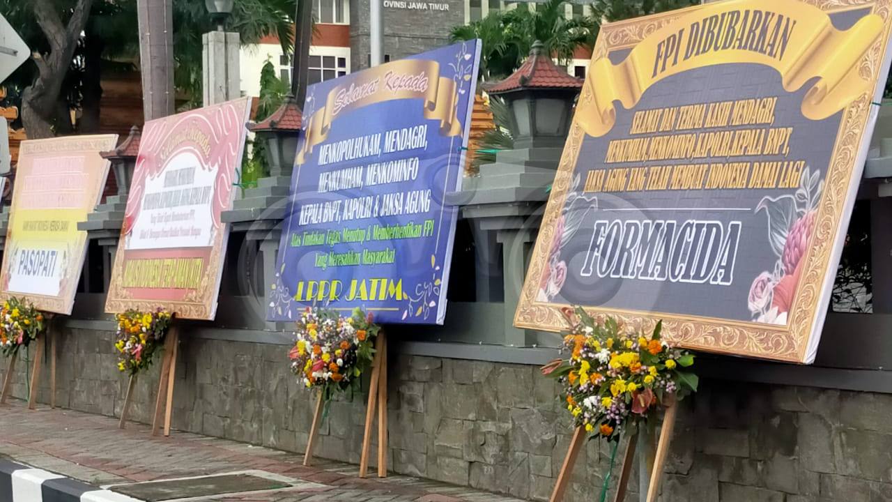 FPI Dibubarkan, Pemerintah Banjir Dukungan Ormas Jatim