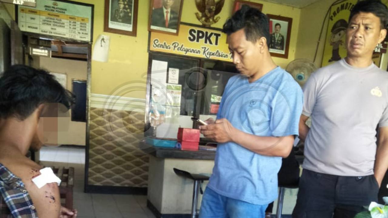 Gara-Gara Helm, Tangan Seorang Pemuda Nyaris Putus Ditebas Parang