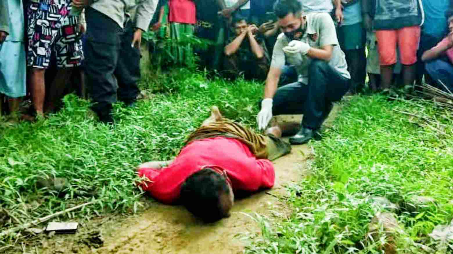 Geger, Warga Konsel Temukan Mayat Pria Tengkurap di Kebun