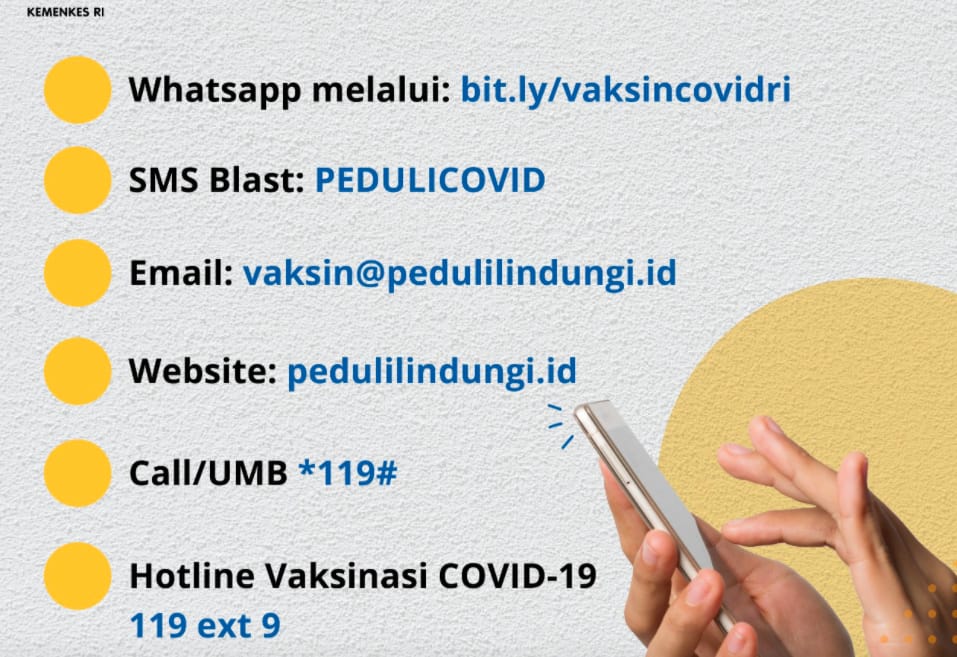 Kemenkes Siapkan Layanan Registrasi Lewat WhatsApp bagi Penerima Vaksinasi