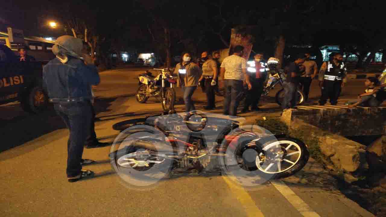 Ketahuan Bawa Sajam dan Balapan Liar, Dua Pelajar Diamankan Polisi