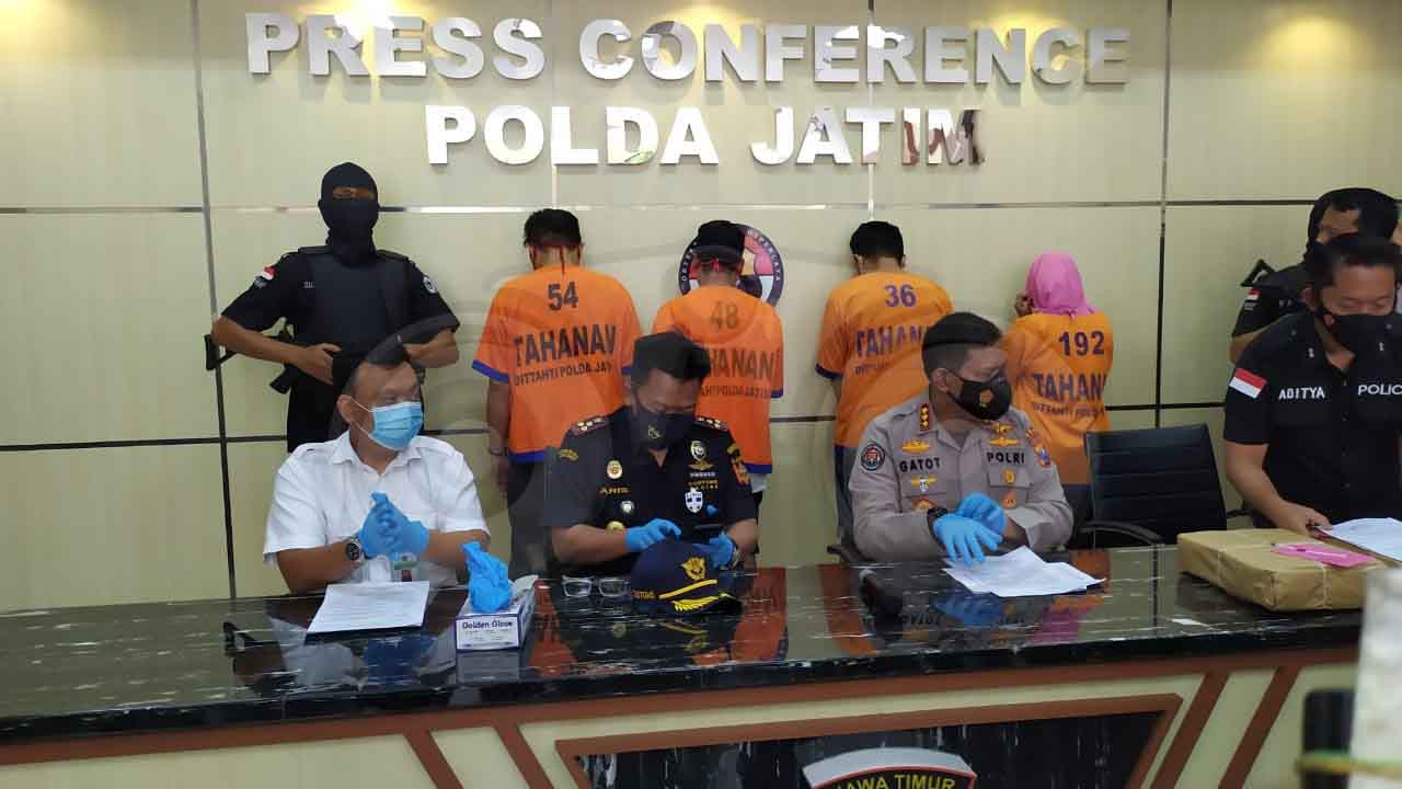 Pengiriman 2 Kg Sabu Asal Malaysia Digagalkan di Sampang