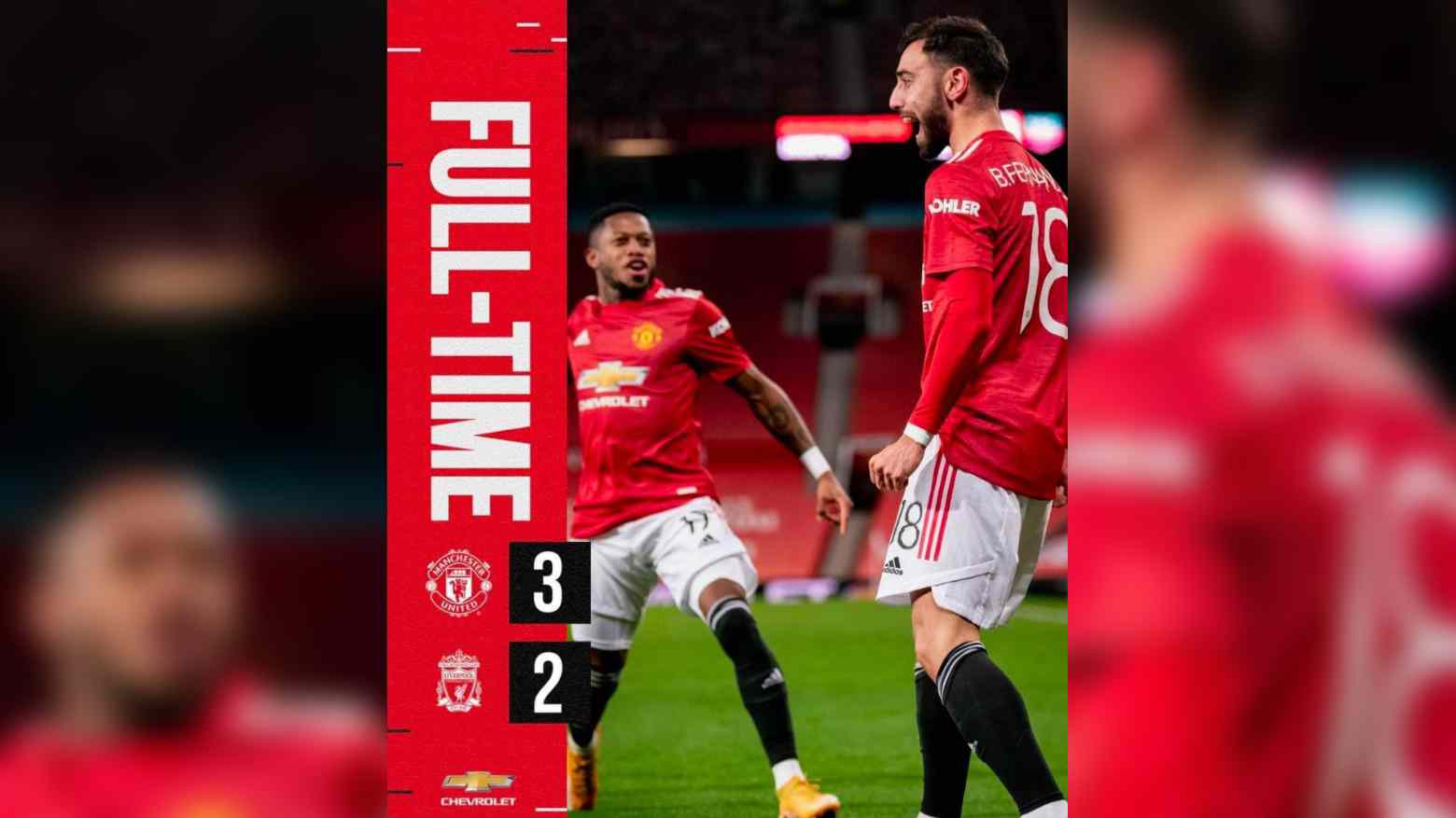 Piala FA: Menang 3-2, Man United Singkirkan Liverpool