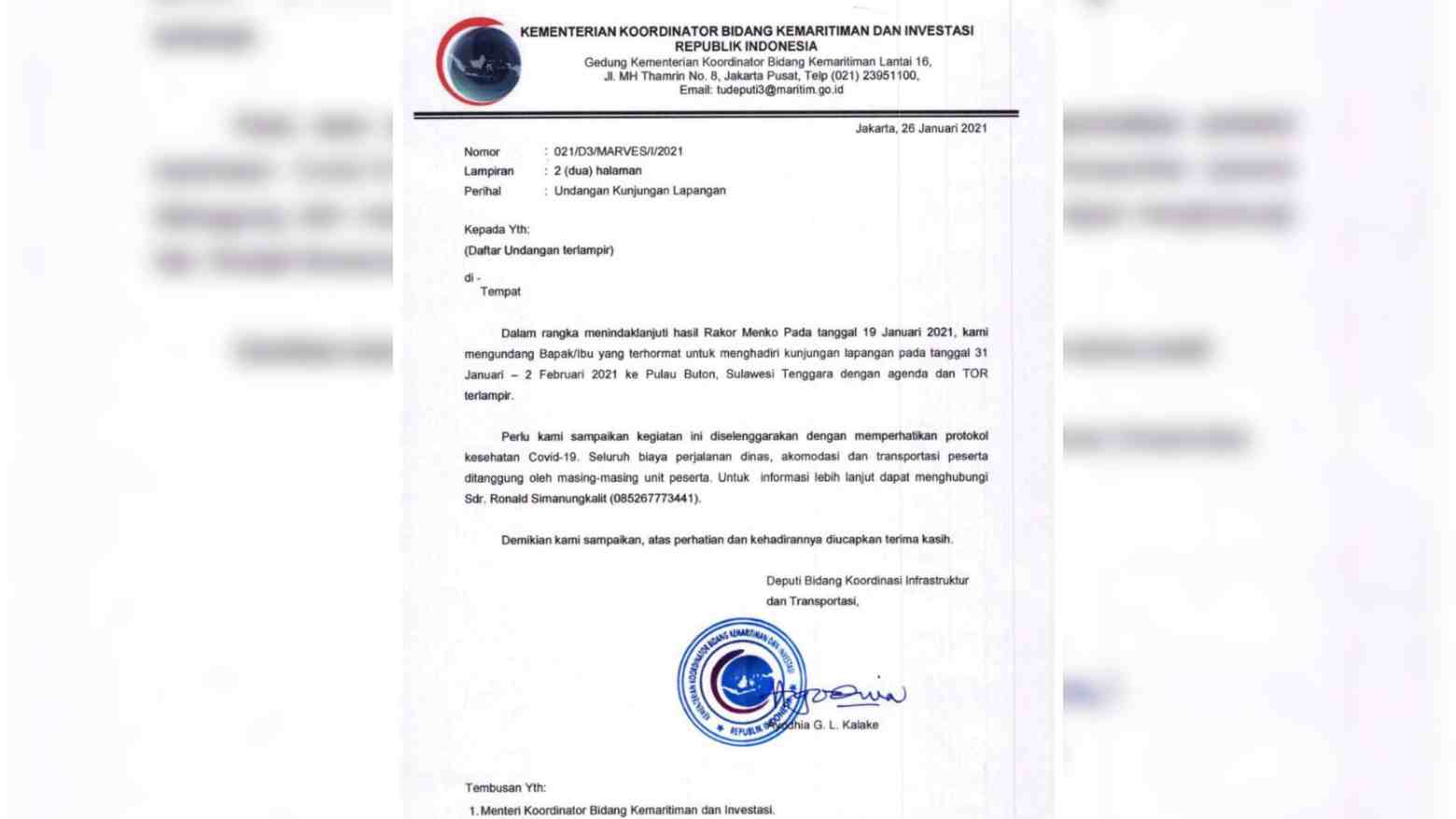 Menko Kemaritiman Dijadwalkan Tinjau Aspal Buton