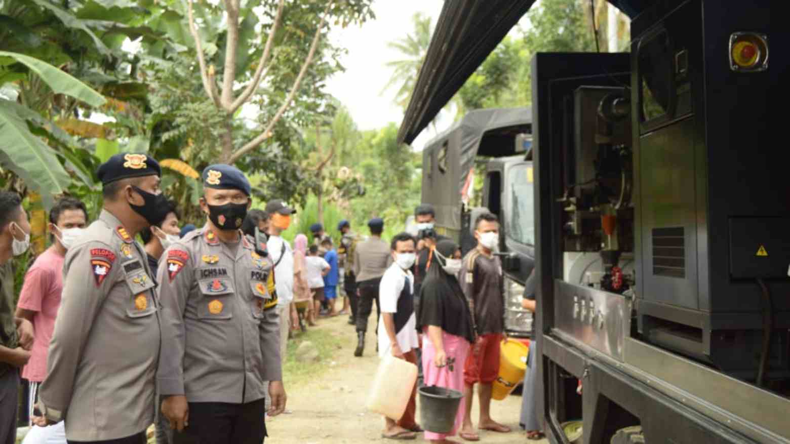Ribuan Korban Gempa Sulbar Kekurangan Air Bersih