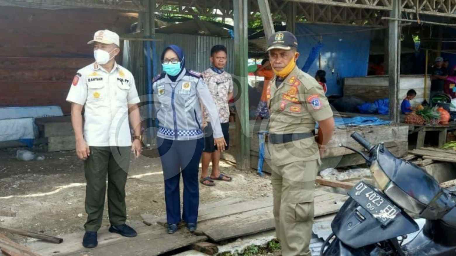 Sat Pol PP Bongkar 407 Lapak Pedagang di Pasar Laino