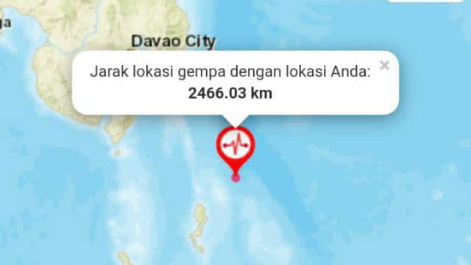 Sulut Diguncang Gempa Bumi Berkekuatan 7,1 Skala Richter