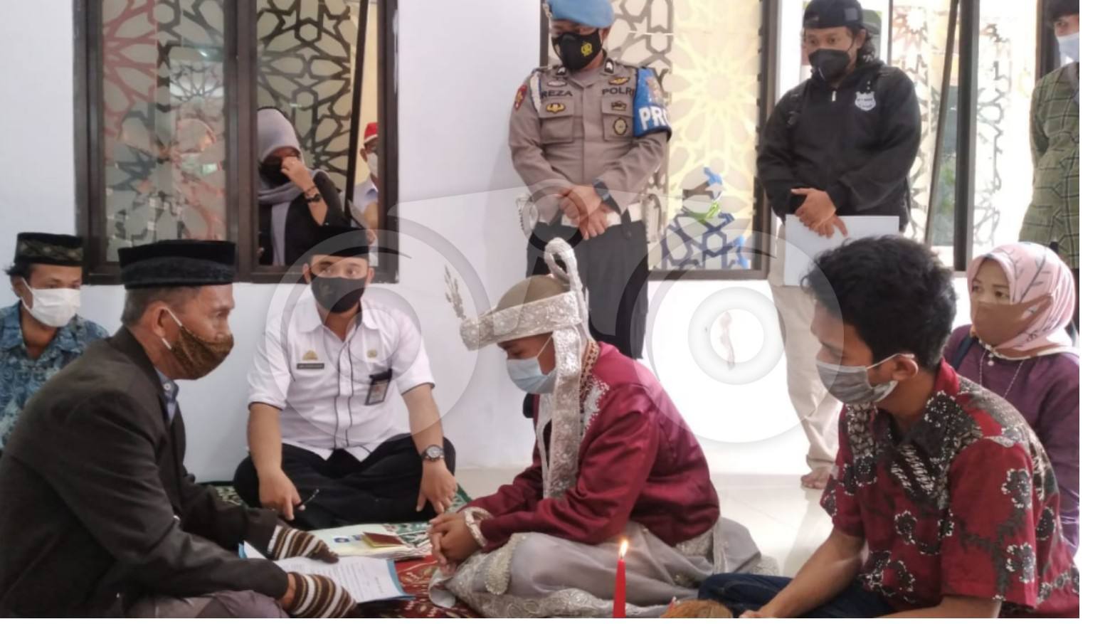 Tahanan Kasus Pengeroyokan Menikah di Polsek