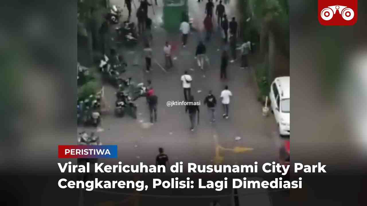 Video: Viral Kericuhan di Rusunami City Park Cengkareng, Polisi: Lagi Dimediasi