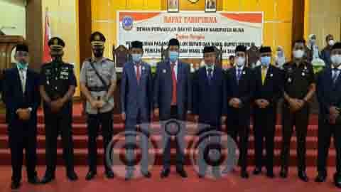 DPRD Antarkan Rusman Menuju Dua Periode