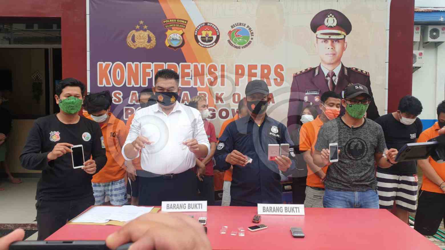 Dalam Sebulan 11 Pengedar Sabu Diamankan, Satu di Antaranya Wanita Hamil Muda