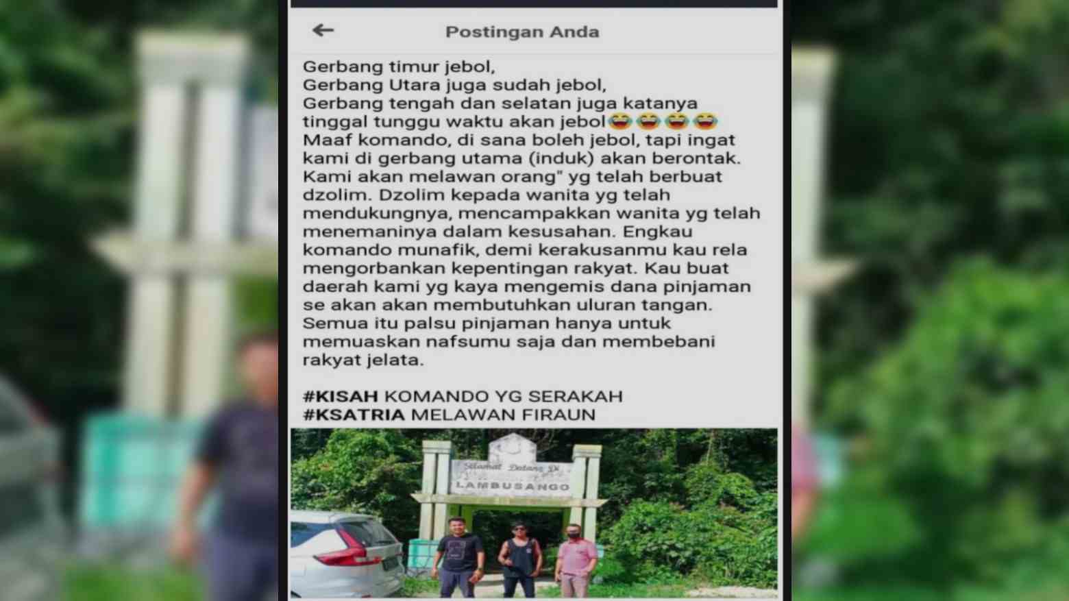 Dilapor Balik, Kuasa Hukum Umar Samiun: Pelapor Harus Minta Maaf