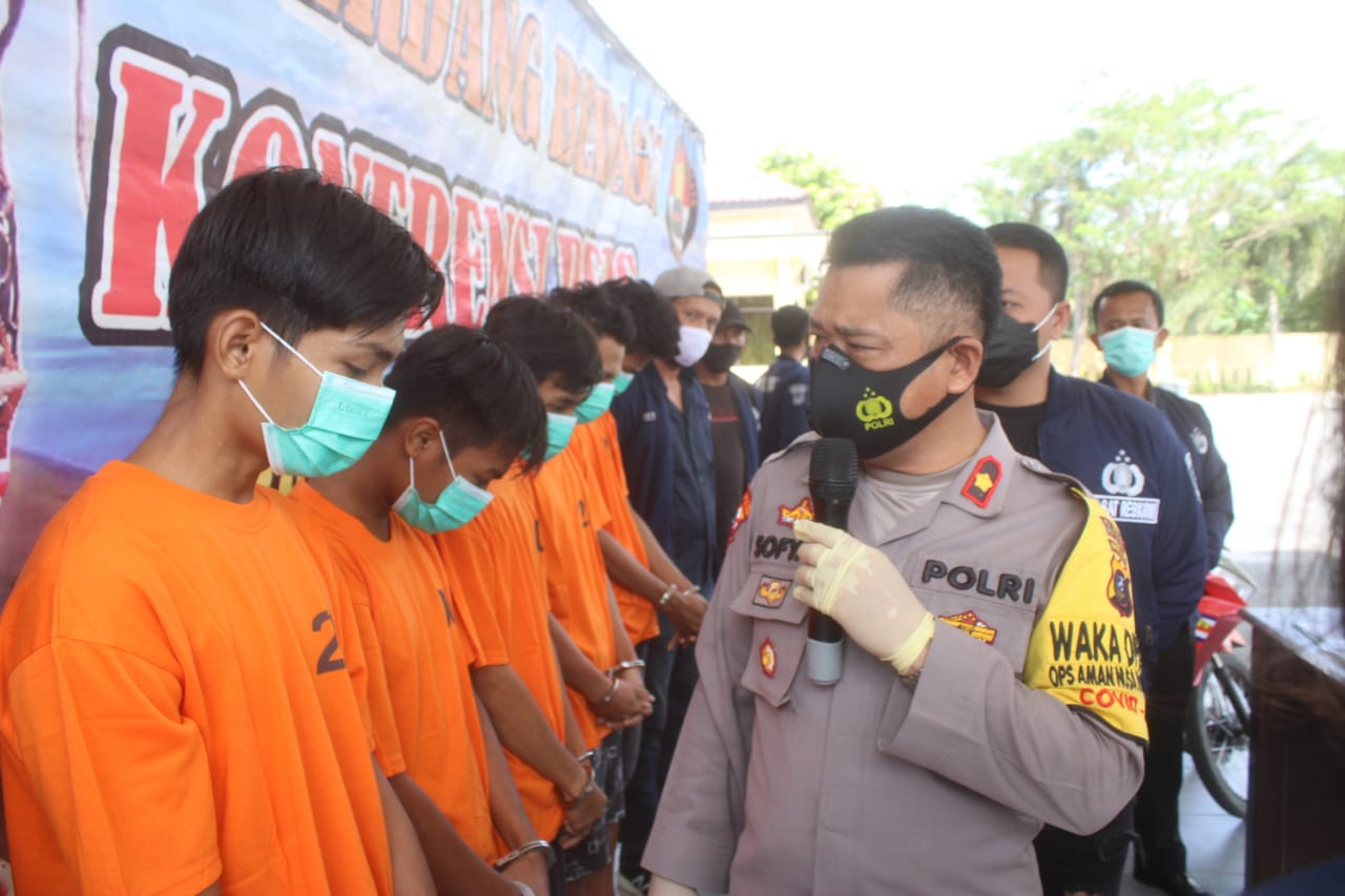 Lima Pelaku Pemerkosa Siswi SMP Ditangkap Polres Sergai