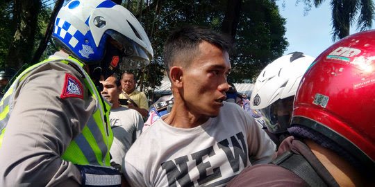 Pengendara Bawa Kabur Barang Bukti Setelah Ditilang Polantas