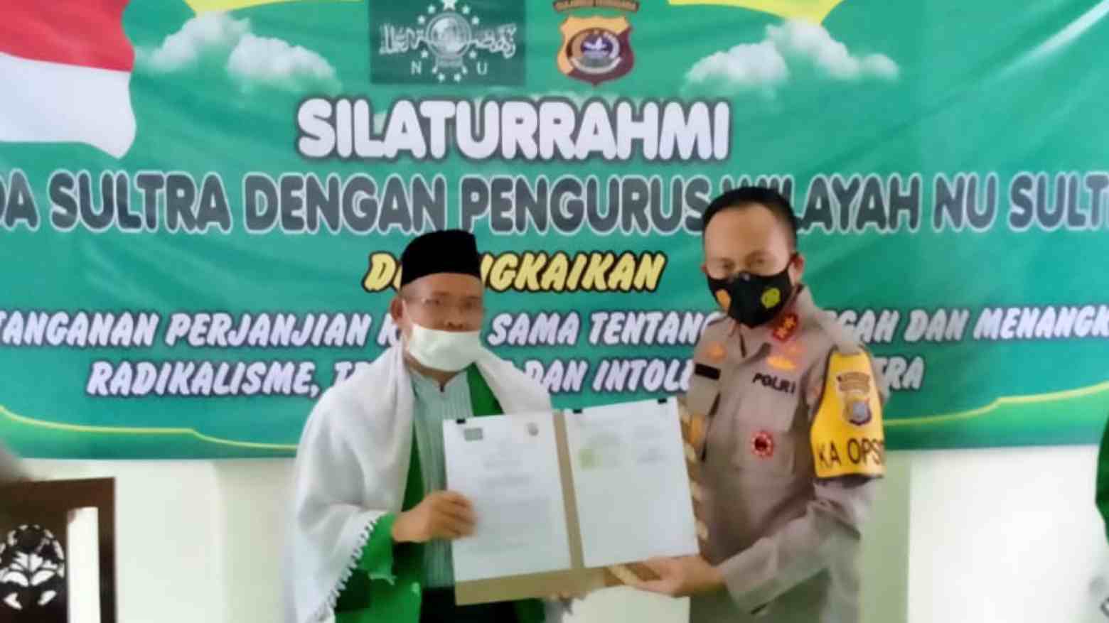 Polda Sultra Gandeng NU Tangkal Paham Radikalisme, Terorisme dan Intoleran