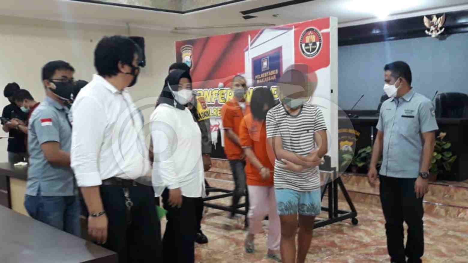 Polrestabes Makassar Gagalkan Pengiriman 1 Kg Narkoba, Satu Pelaku Masih Pelajar