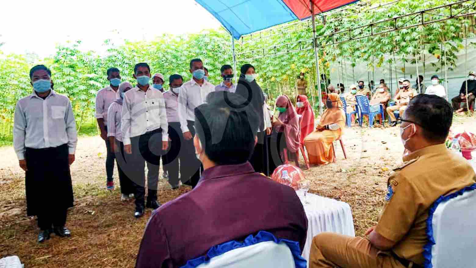 Wali Kota Kukuhkan Karang Taruna di Kebun Ubi Belakang Kandang Ayam