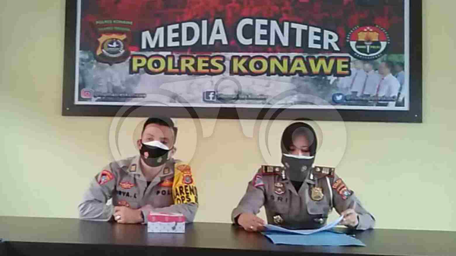 Barang Bukti Kendaraan Kecelakaan Lalu Lintas Menumpuk di Polres Konawe
