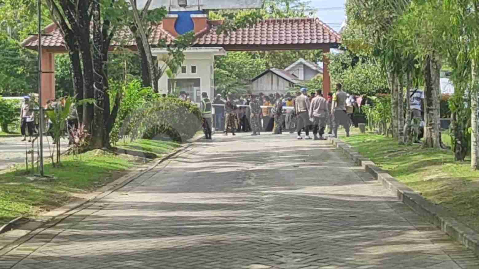 Batasi Kerumunan Pada Pleno KPU, Polres Konsel Turunkan 180 Personel