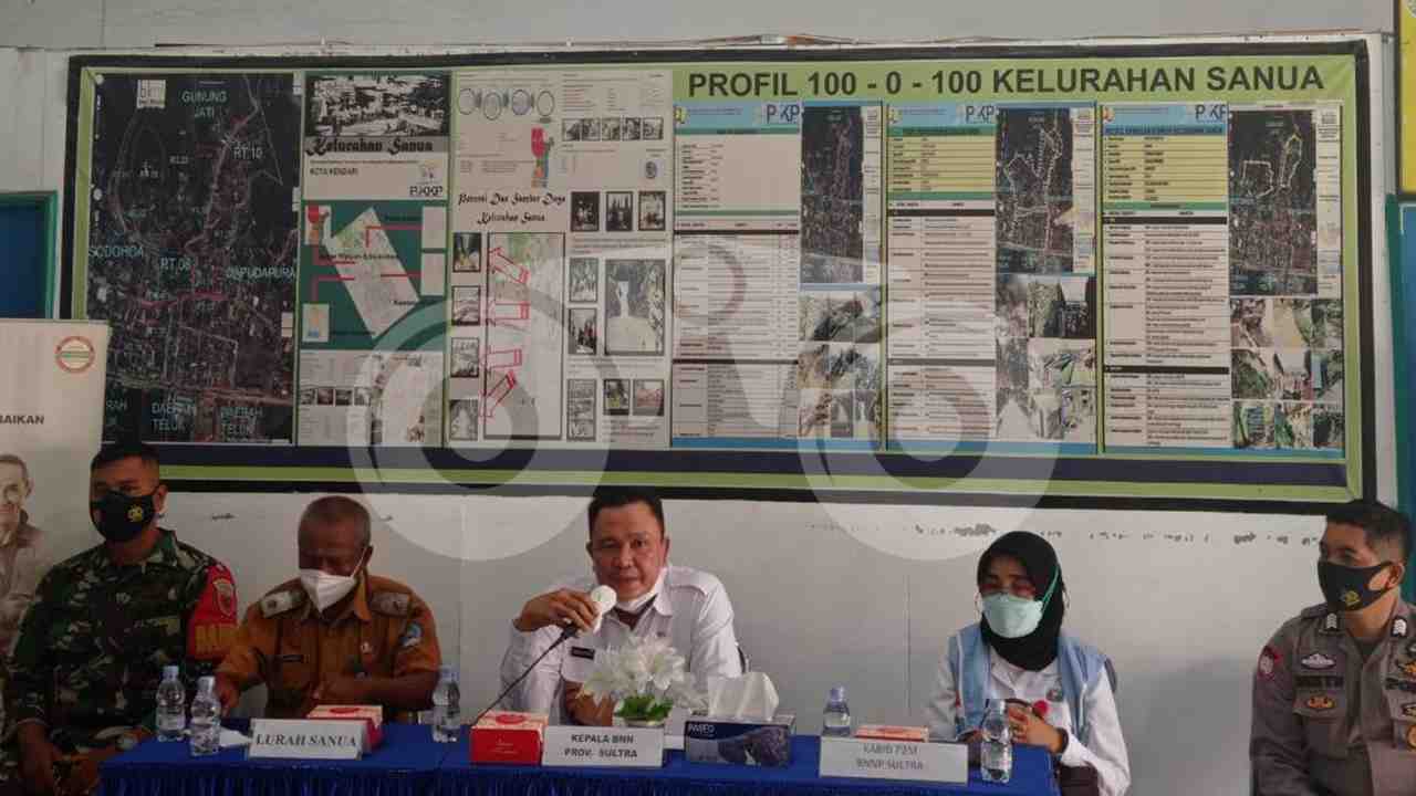 BNNP Sultra Edukasi P4GN Melalui Insert Konten di Masyarakat