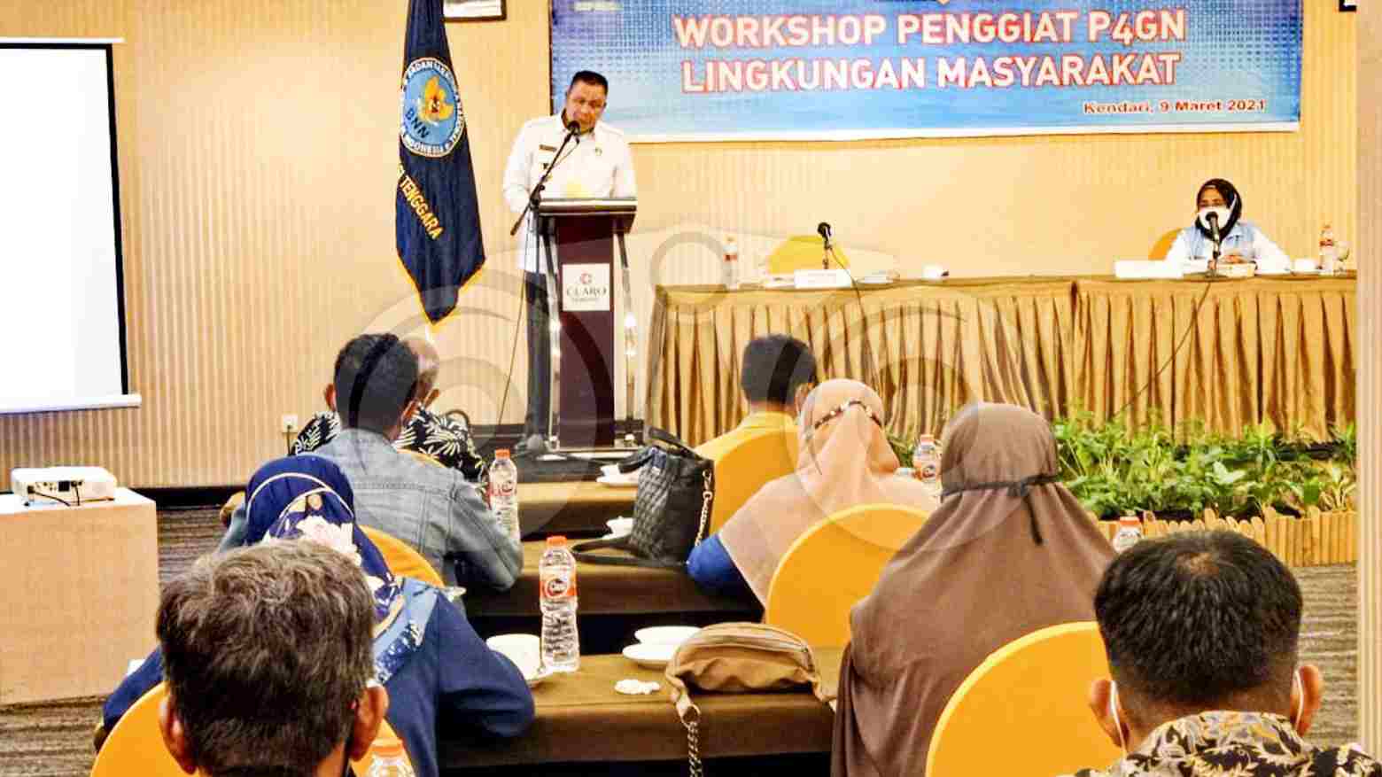 BNNP Sultra Tingkatkan Kualitas Penggiat P4GN