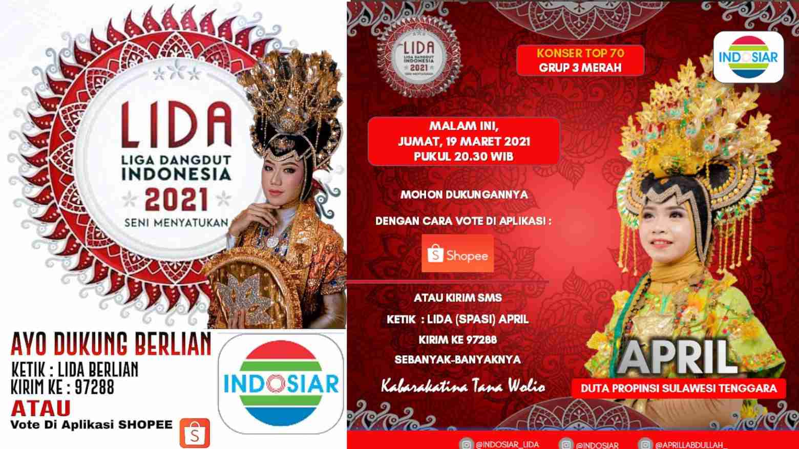 Bupati Buton Dukung Dua Kontestan LIDA Indosiar Asal Sultra