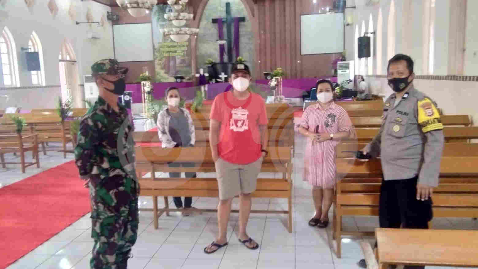 Pasca Ledakan Bom, Polsek Panakukkang Perketat Penjagaan Tempat Ibadah