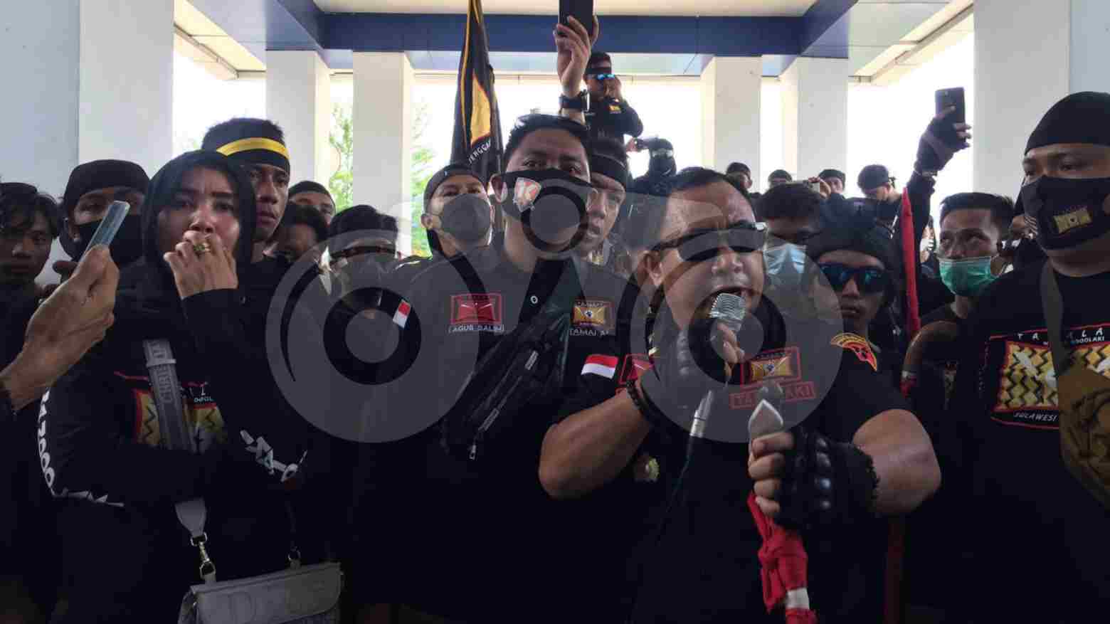 Pelaku Pencurian di Museum Sultra Tak Kunjung Ditangkap, Massa Tamalaki Kepung Kantor Diknas