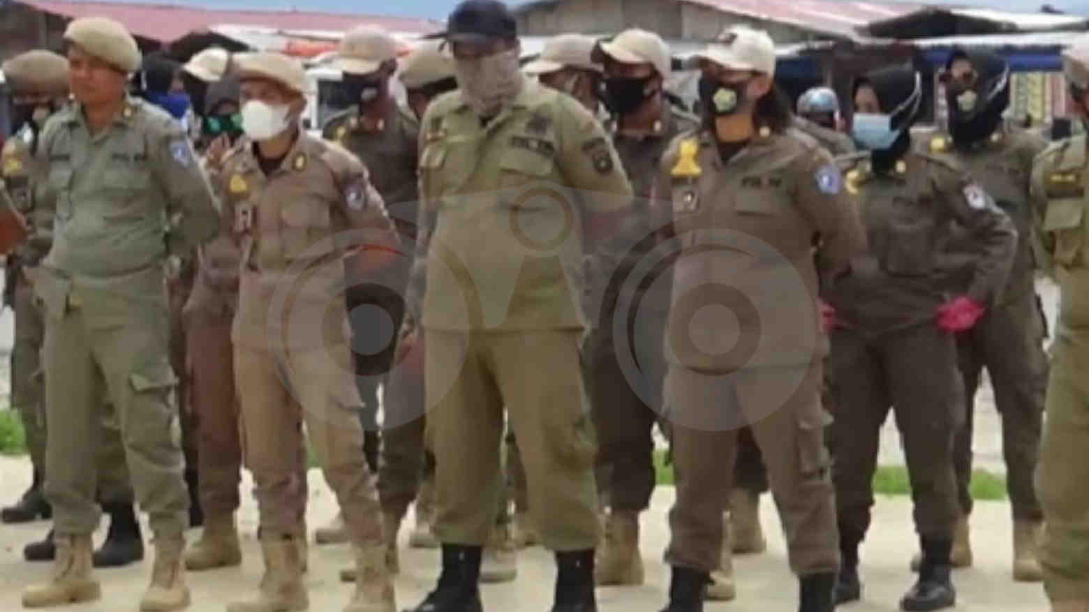 Pol PP yang BKO di Pasar Laino Ditarik