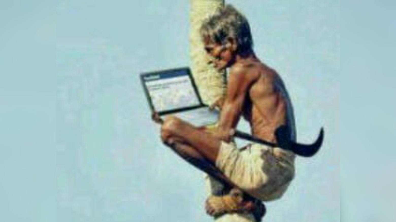 Tak Ada Akses Internet, Warga Harus Panjat Pohon Mencari Sinyal