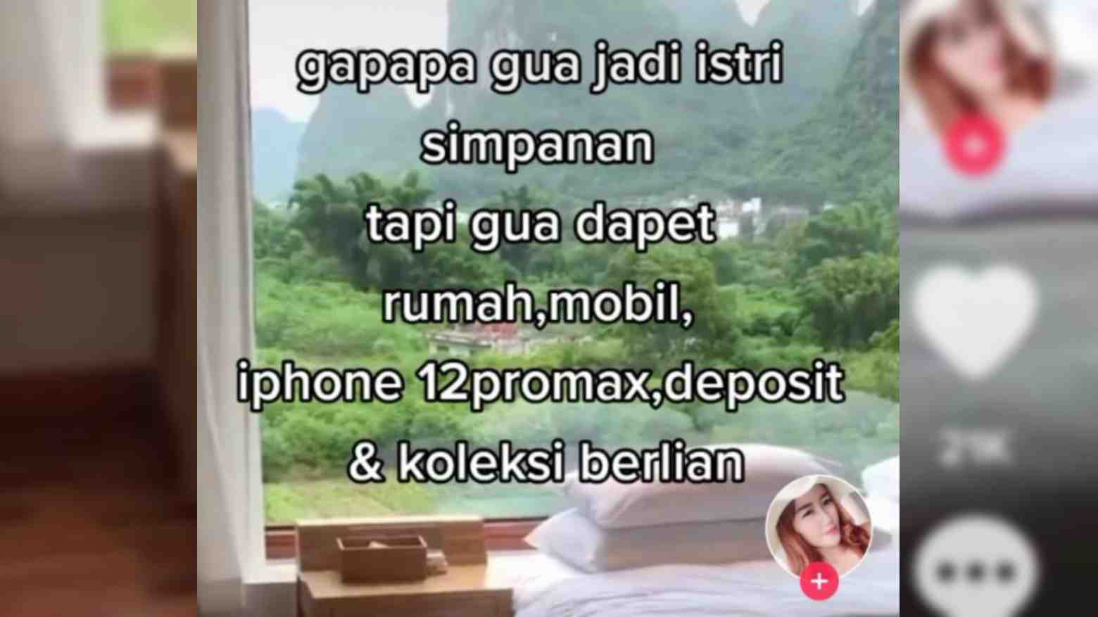 Wanita ini Bangga Jadi Istri Simpanan, Dapat Mobil, Berlian hingga Rumah Mewah