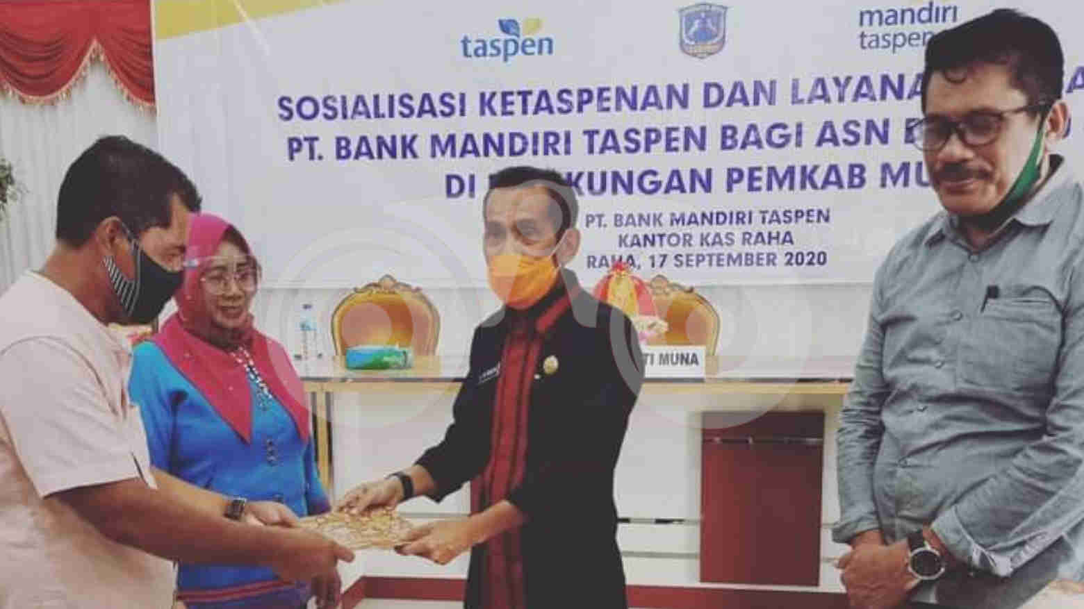 Asisten I dan BKPSDM Muna Baru Terima Laporan Lurah Wamponiki Tak Berkantor Pasca Pilkada 2020