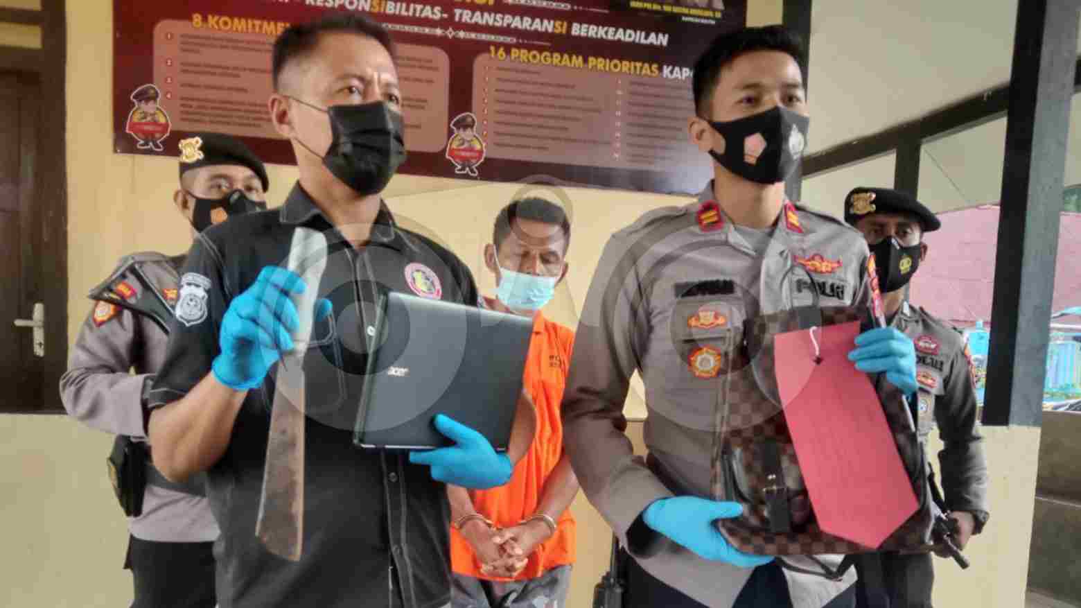 Demi Kebutuhan Keluarga, Tukang Becak di Kendari Terpaksa Curi Laptop