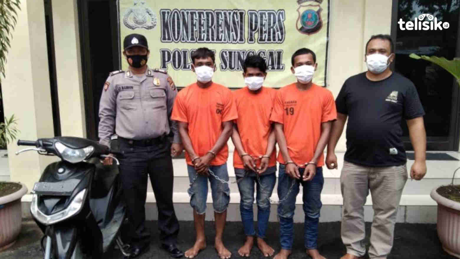 Dua pelaku Curanmor dan Penadah Diringkus Polisi