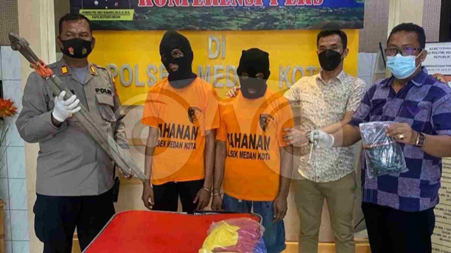 Dua Pelaku Pembobol Toko di Medan Ditembak Polisi