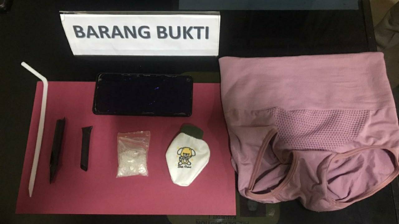 Jadi Pengedar, Seorang IRT Nekat Sembunyikan Sabu di Celana Dalam