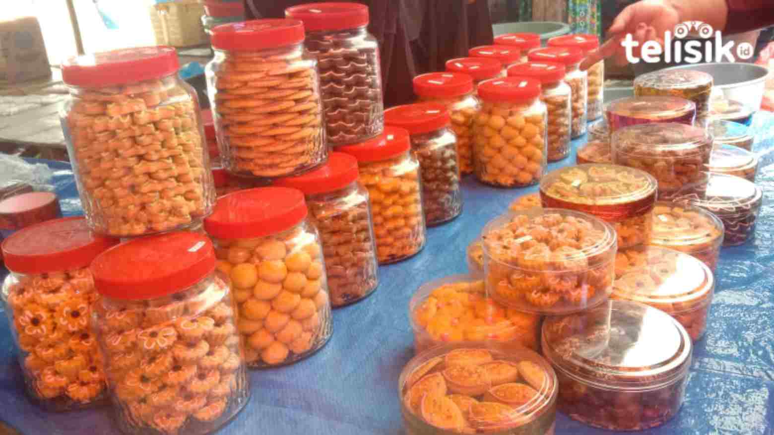 Kue Kering Camilan Khas Lebaran Mulai Ramai di Pasaran