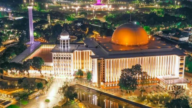 Masjid Istiqlal Hanya Gunakan 30 Persen dari Kapasitas Ruang Utama untuk Jamaah Tarawih