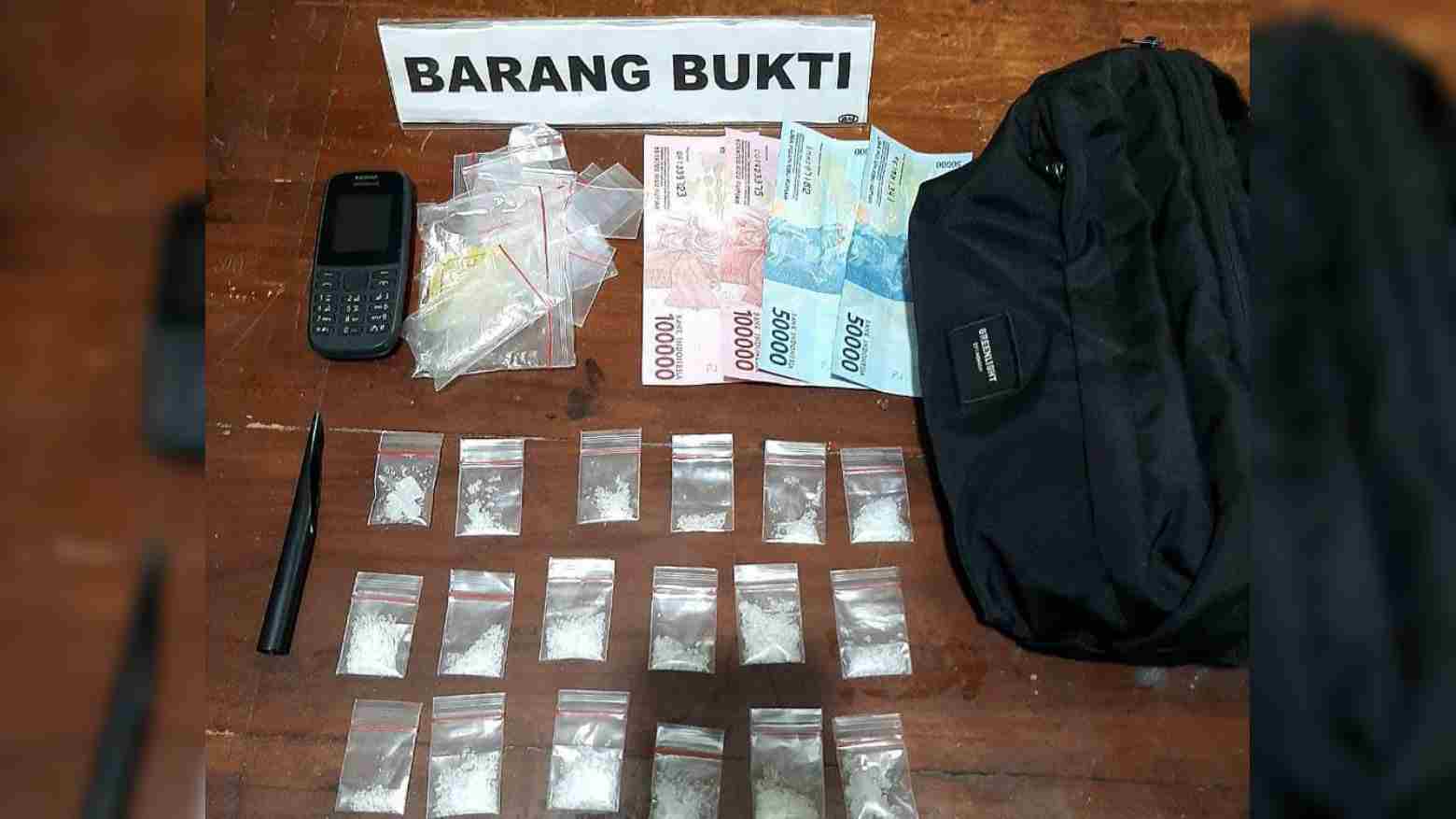 Mau Nempel, Pengedar Sabu di Kendari Malah Masuk Penjara