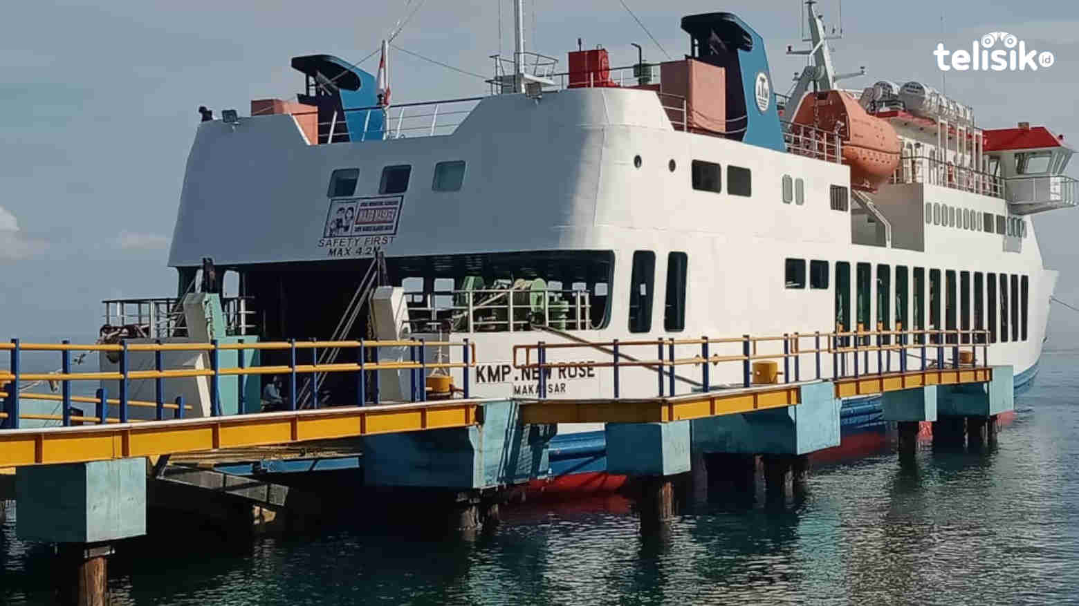 Pelabuhan Penyeberangan Tobaku-Siwa Sepi Penumpang