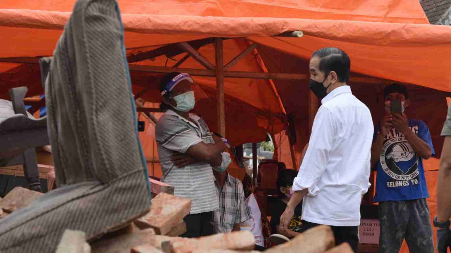 Pemerintah Janji Bantu Bangun Rumah Warga Korban Gempa di Malang
