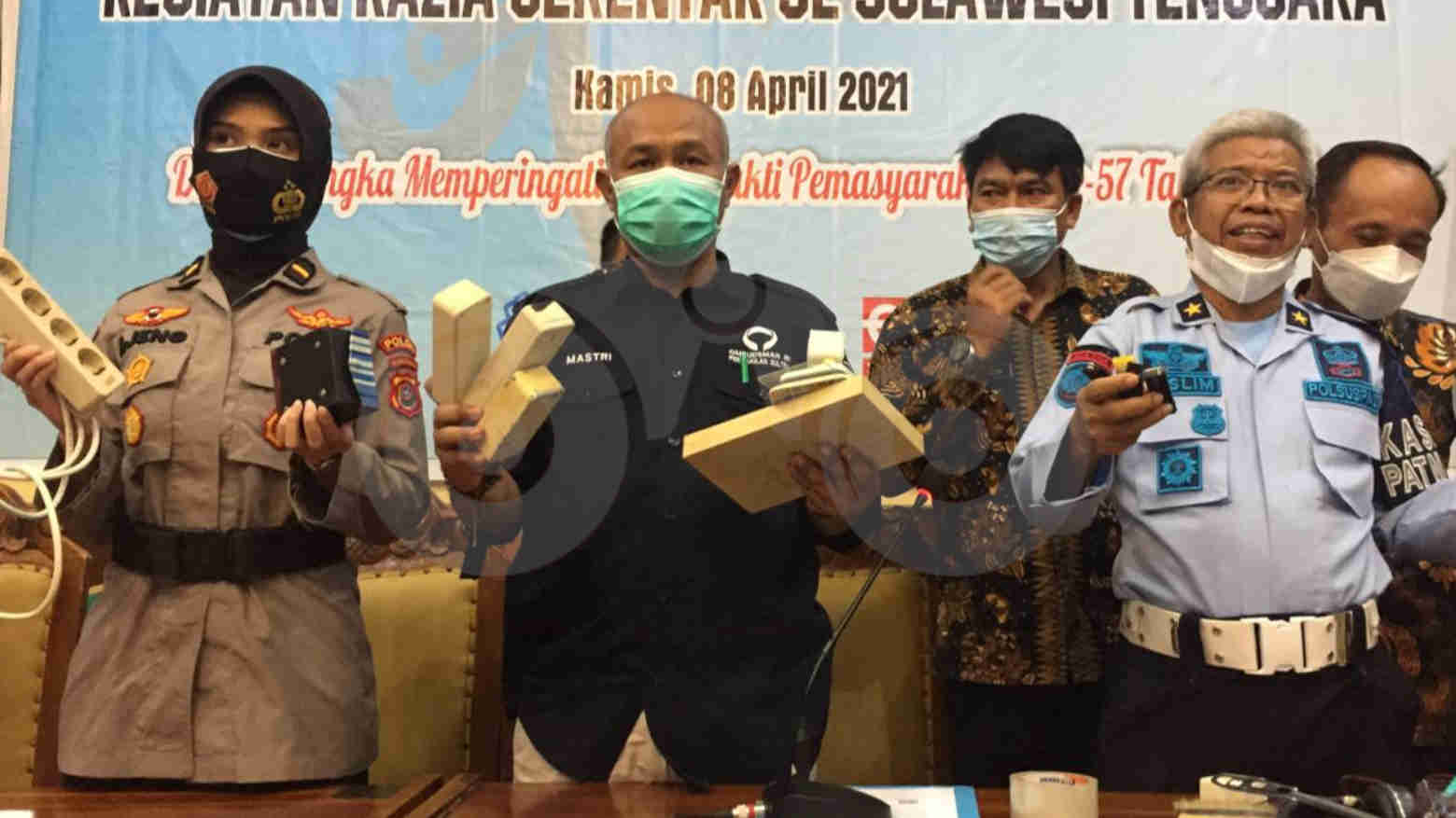 Razia Kemenkumham Sultra Temukan Berbagai Barang Terlarang