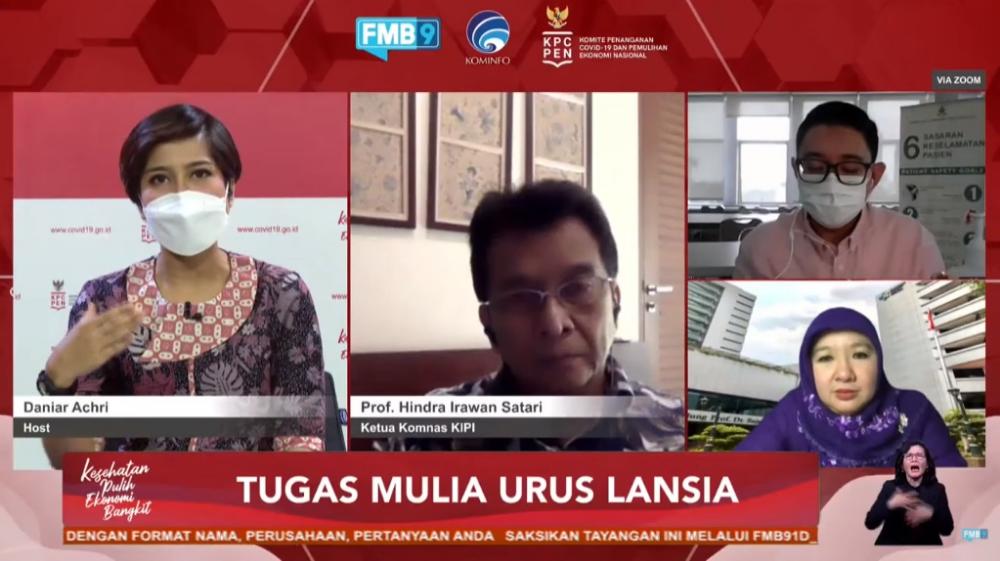 Realisasi Vaksinasi Lansia Secara Nasional Baru 8,2 Persen