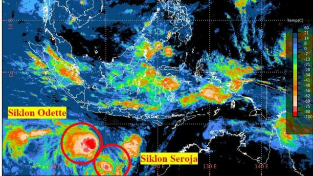 Selain Seroja, BMKG Minta Waspadai Dampak Siklon Tropis Odette