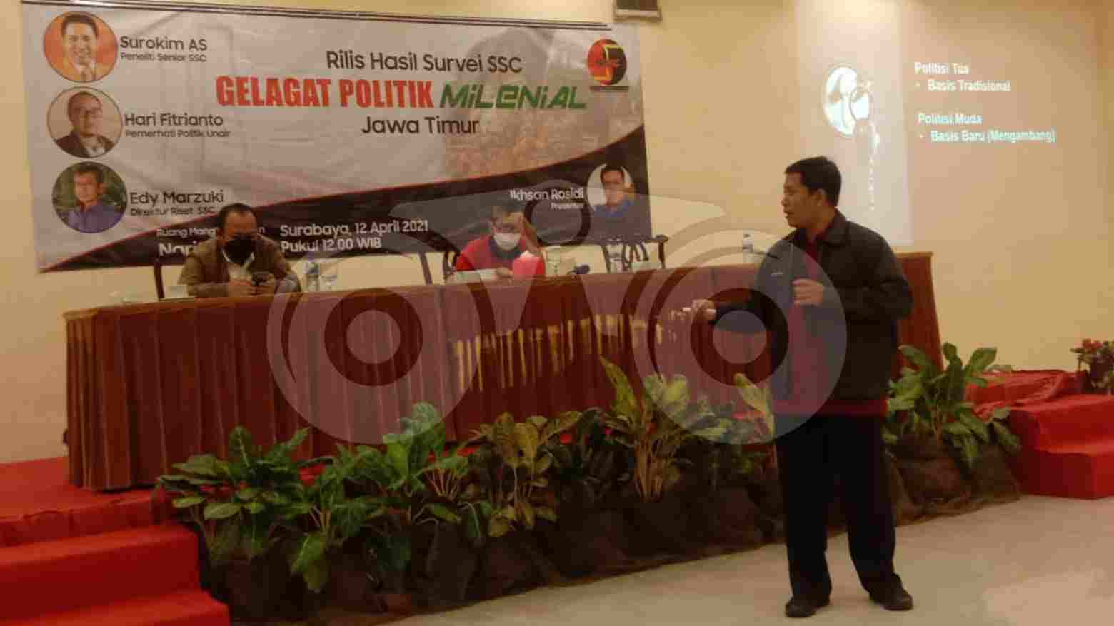 Tiga Tokoh Ini Favorit Milenial Jatim di Pilpres 2024