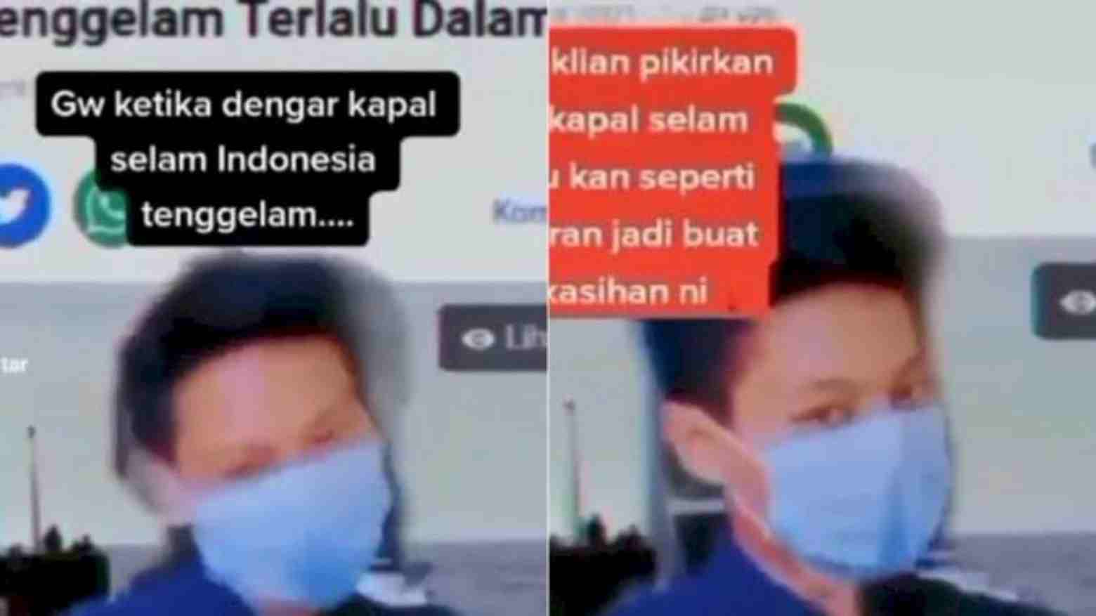 Viral: Seorang Pria Joget di TikTok Senang KRI Nanggala Tenggelam