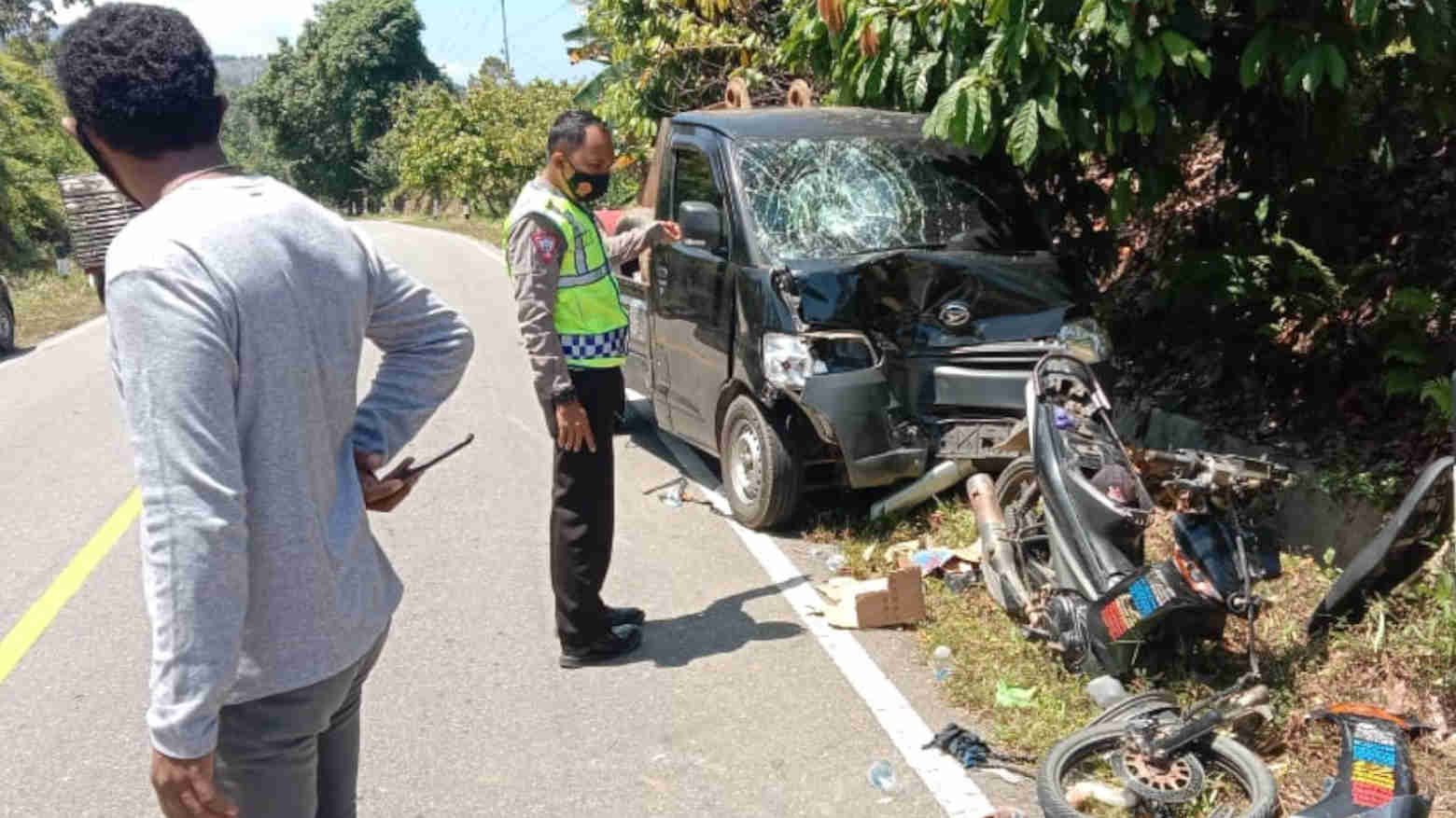 Warga Asal Gowa Meninggal Usai Menabrak Mobil Pickup di Kolaka Utara