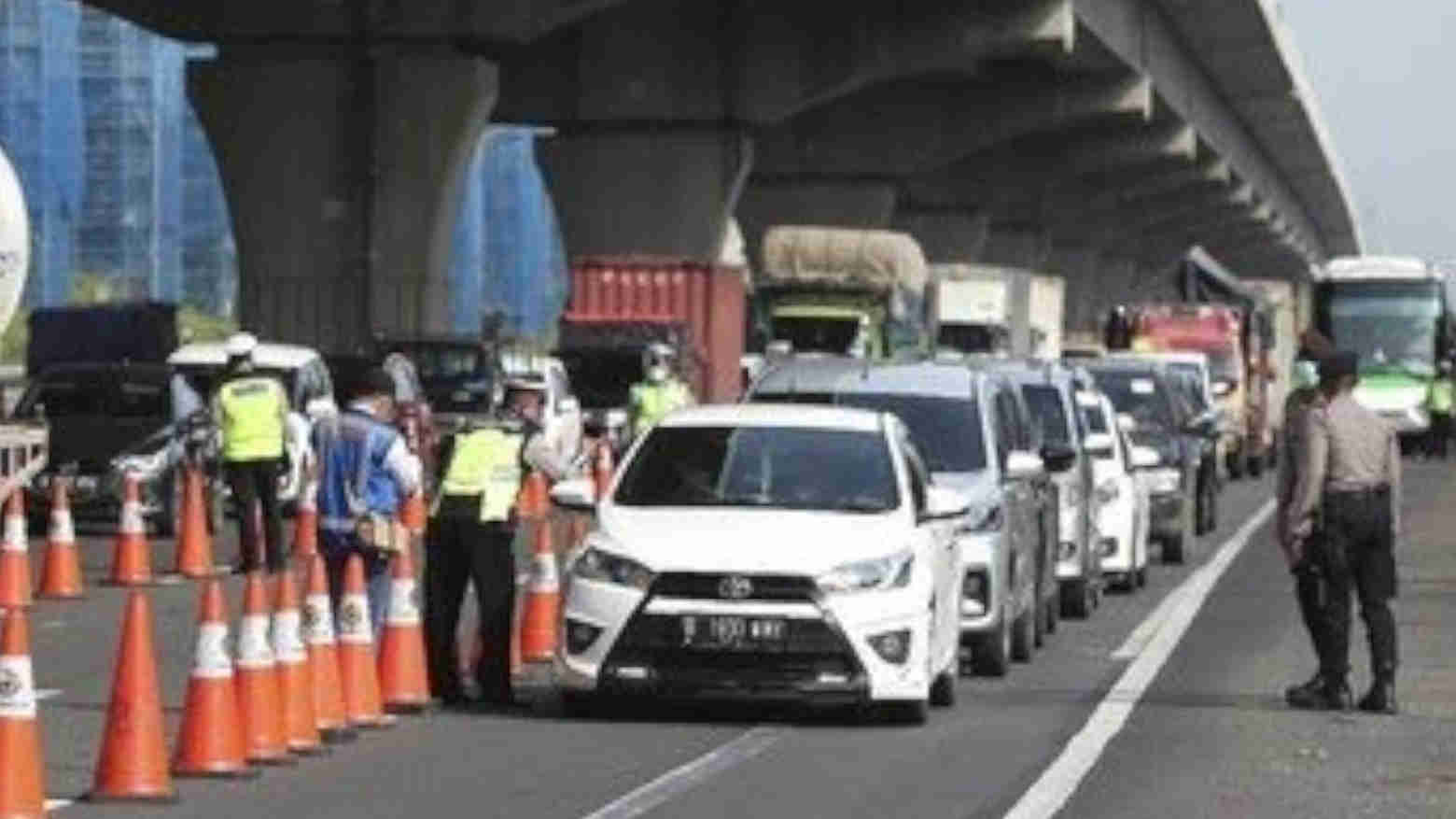 245 Ribu Kendaraan Tinggalkan Jabotabek hingga H-5 Lebaran
