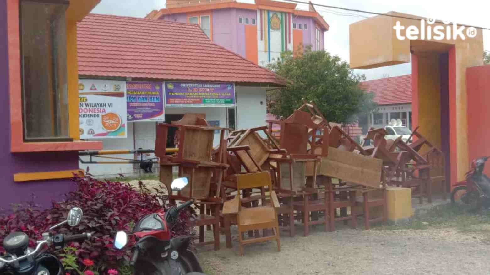 Aktivitas Kampus Lumpuh, Mahasiswa Demo Tuntut Cabut Skorsing